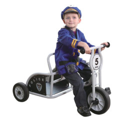 Economy Police Truck