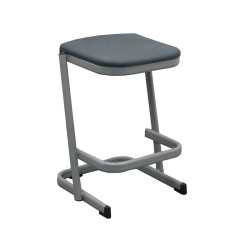 Stool with Plastic Seat