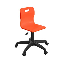 Titan Senior Swivel Chair with Black Base H460-560mm