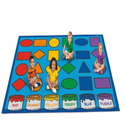 Shapes & Colors Activity Carpets