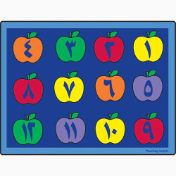 Arabic Numbers Value Size Rug