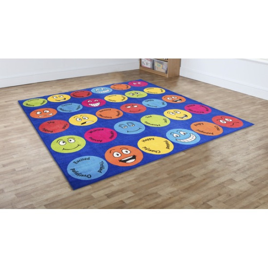 Emotions Square Carpet