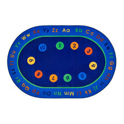 Basic Literacy Concepts Oval - Large