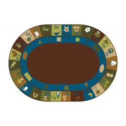 Learning Blocks Oval Nature - Large