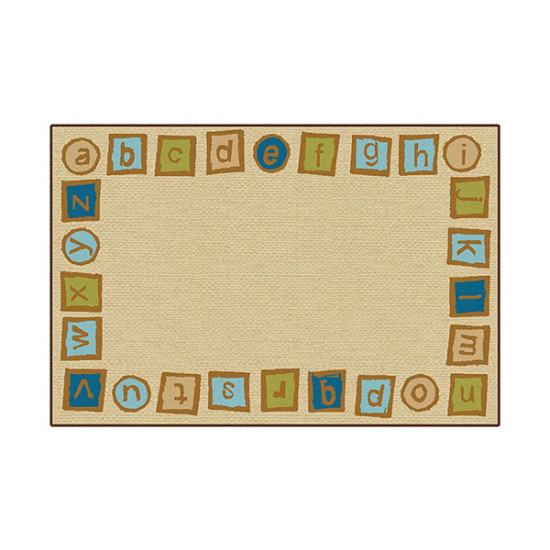Alphabet Blocks Border - Large