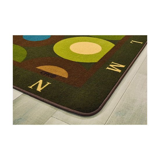 Calming Circles with Alphabet - Medium