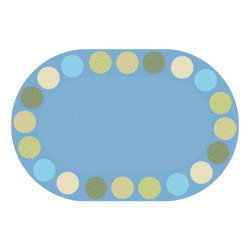 Calming Colors Open Seating Oval - Large