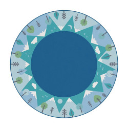 Calming Mountains - Round