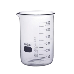 Glass Beaker 600ml