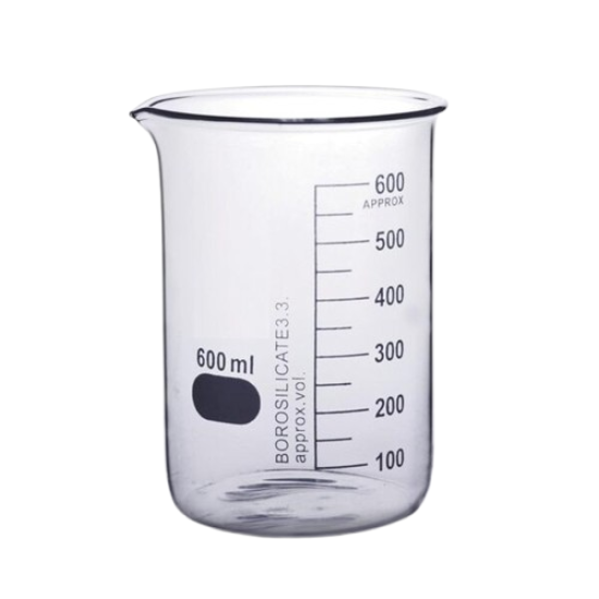 Glass Beaker 600ml