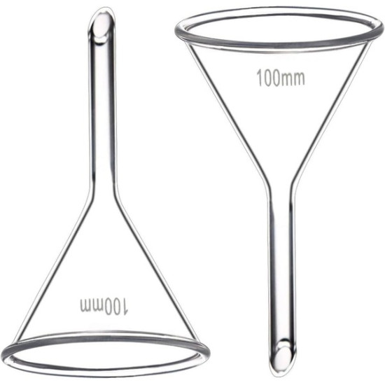 Glass funnel 100mm