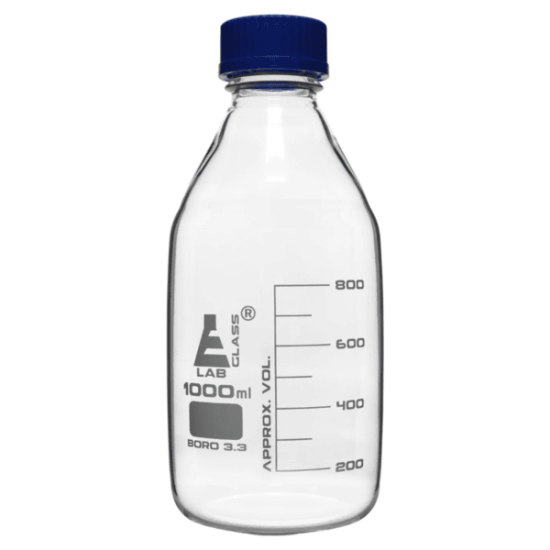 Reagent bottle with screw cap 1000ml