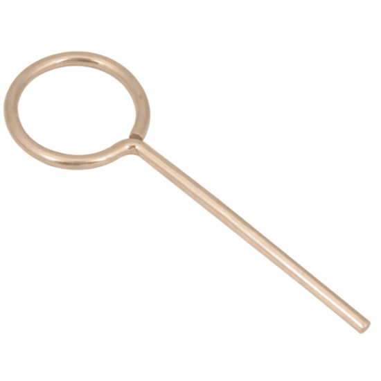 Retort Ring - Closed - Plated Mild Steel