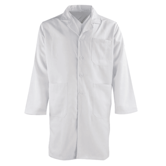  White Labcoat Size S 