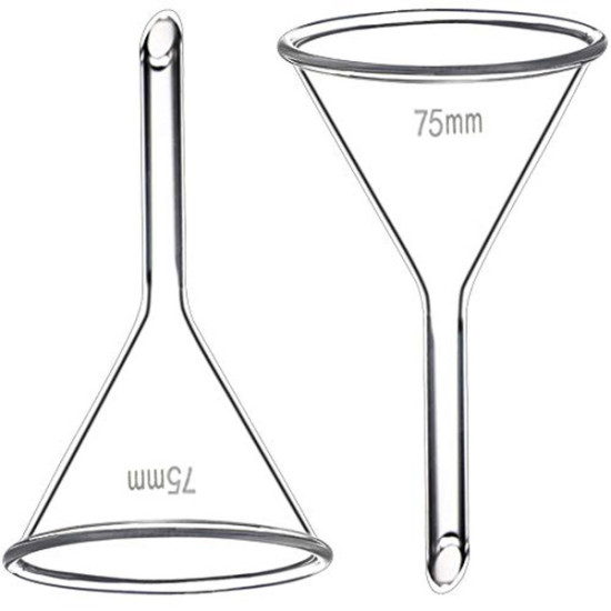Glass funnel 75mm