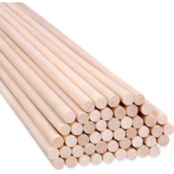 Hardwood Dowel 5 x 600mm (Pack of 100pcs)