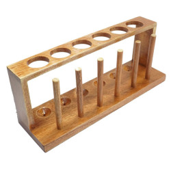 Rack Test Tube - Wooden