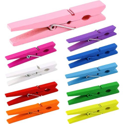 Clothespin Coloured