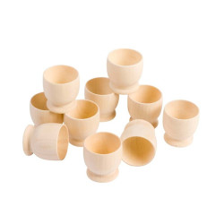 Wooden Egg Cups