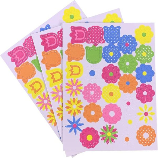 EVA Foam - Flower Stickers