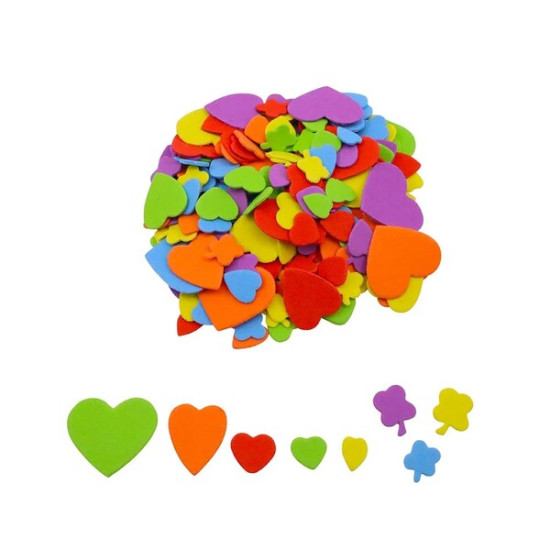 EVA Foam - Hearts and Flowers