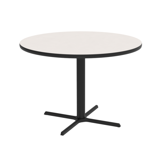 Café Table- Round with X Base 1219x762mm