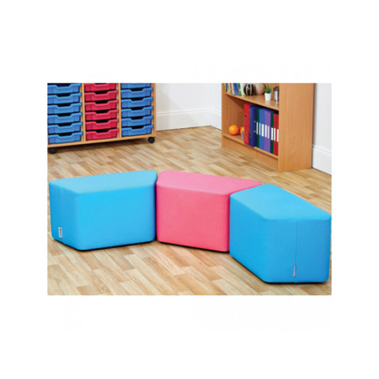 Trapezoidal Foam Seat Set of 3
