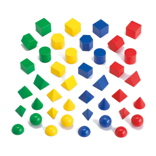 2D 3D Geometric Solids