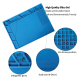 Heat Insulation Silicone Soldering Mat          