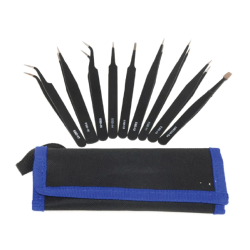 Tweezers set (ESD Stainless Steel)
