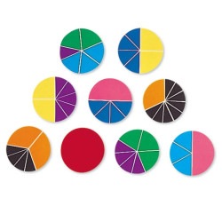 Rainbow Fraction Circles & Squares