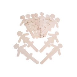 Wooden Craft Sticks - Large People