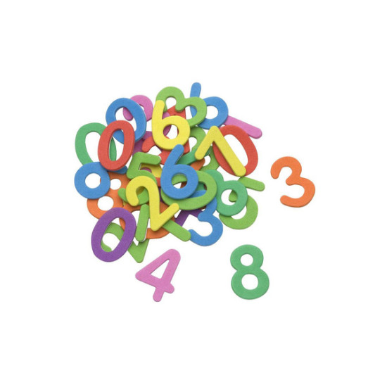 Foam Shapes- Number 