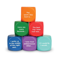 Writing Prompt Cubes