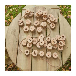 Threading Numbers & Letters
