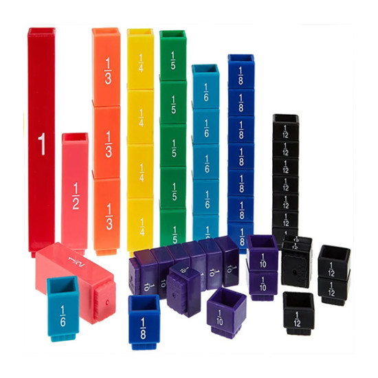 Fraction Tower Cubes
