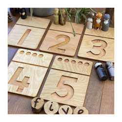 Felt Ball Number Tray Pack