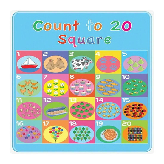“Count to Twenty” Poster A2
