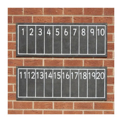 Chalkboard Number Line
