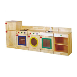 Wooden Kitchen Complete Set