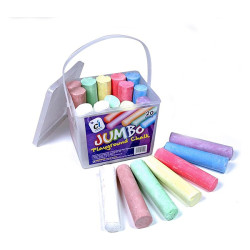 Jumbo PlayGround Chalk - 20PCS