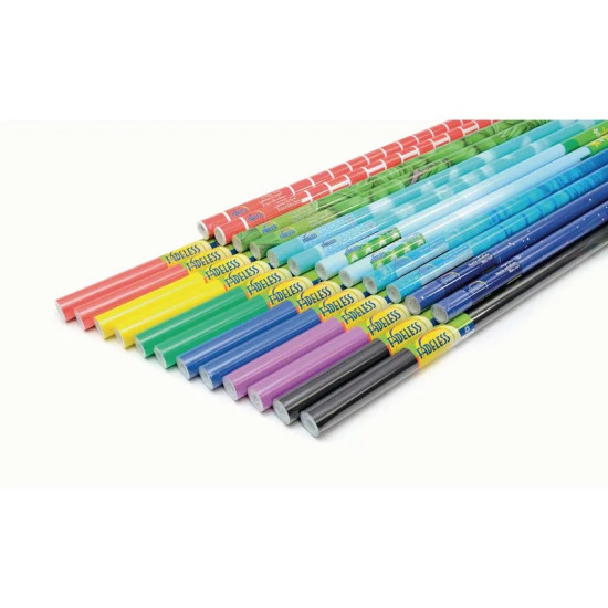 Fadeless Poster Paper Rolls Assortment- Mixed Design  1218mm x 3.6m 