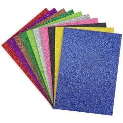 Foam sheets - Glitter (non-adhesive)