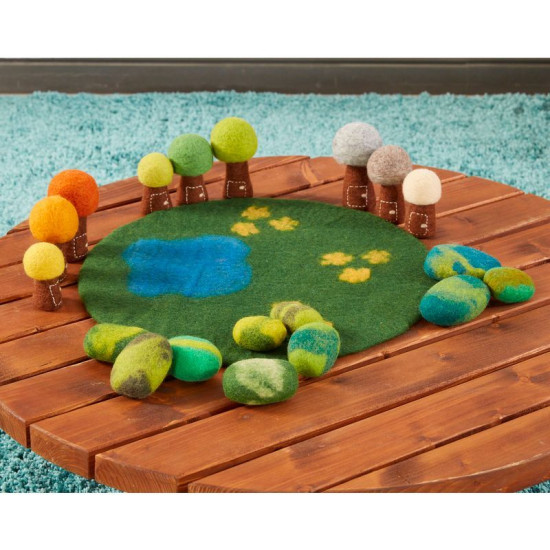 Felt Seasons Trees