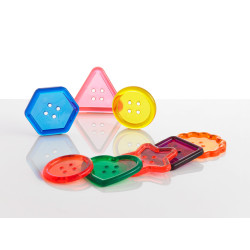 Buttons - Large, Translucent