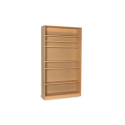 Single Sided Bookcase - H1800mm