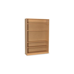 Single Sided Bookcase - H1500mm