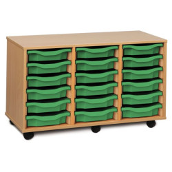 Shallow Tray Unit - 18 trays