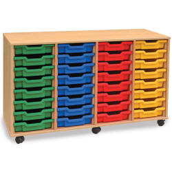 Shallow Tray Unit - 32 trays