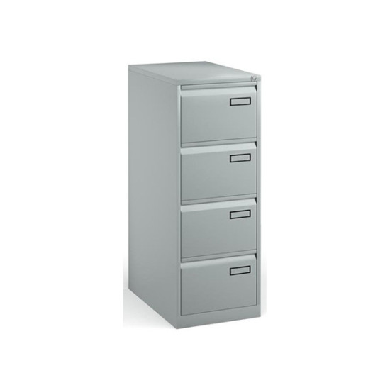 Bisley 4 Drawer Steel Filing Cabinet 